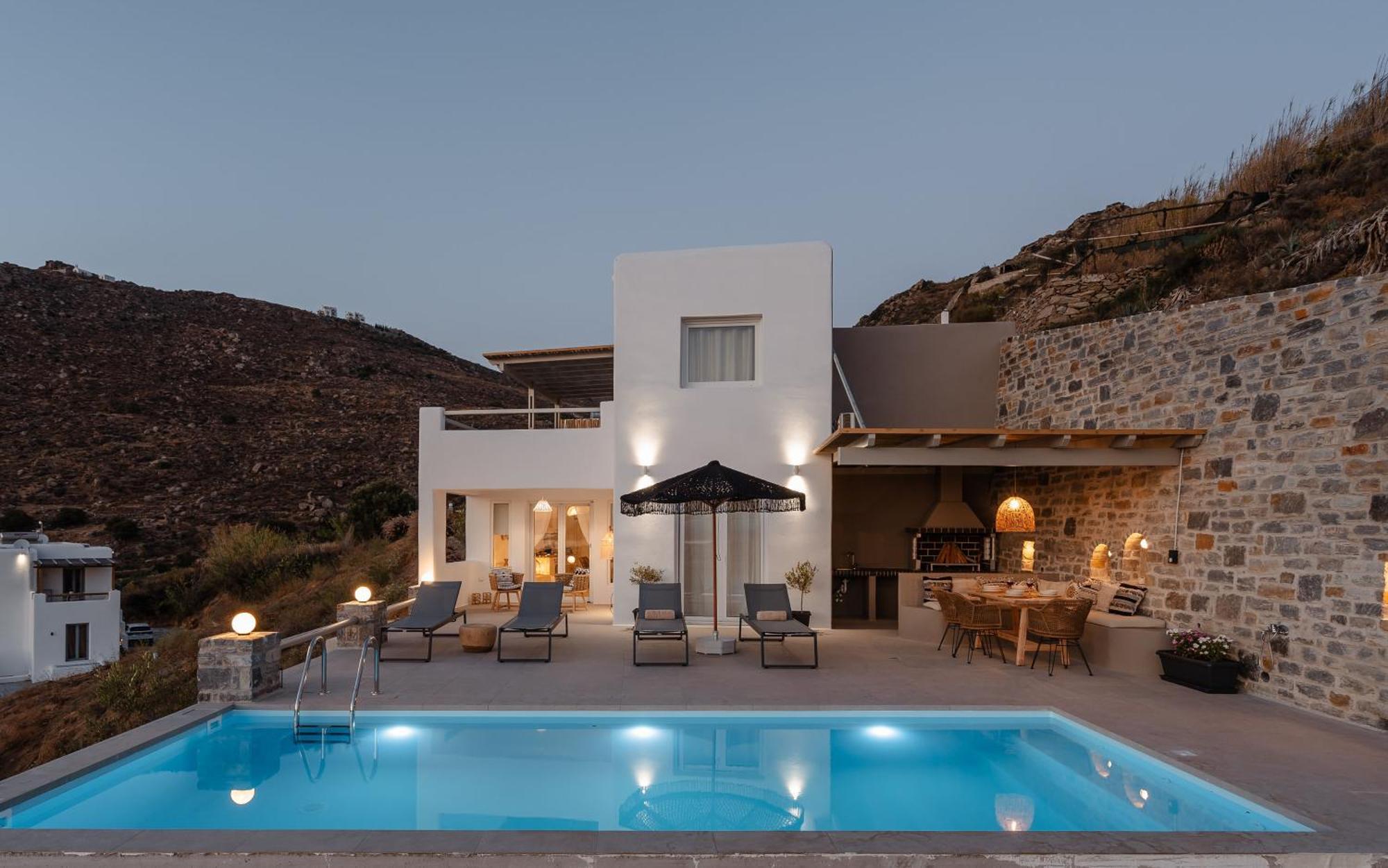 Pleiades Villas Naxos Agkidia Exterior photo